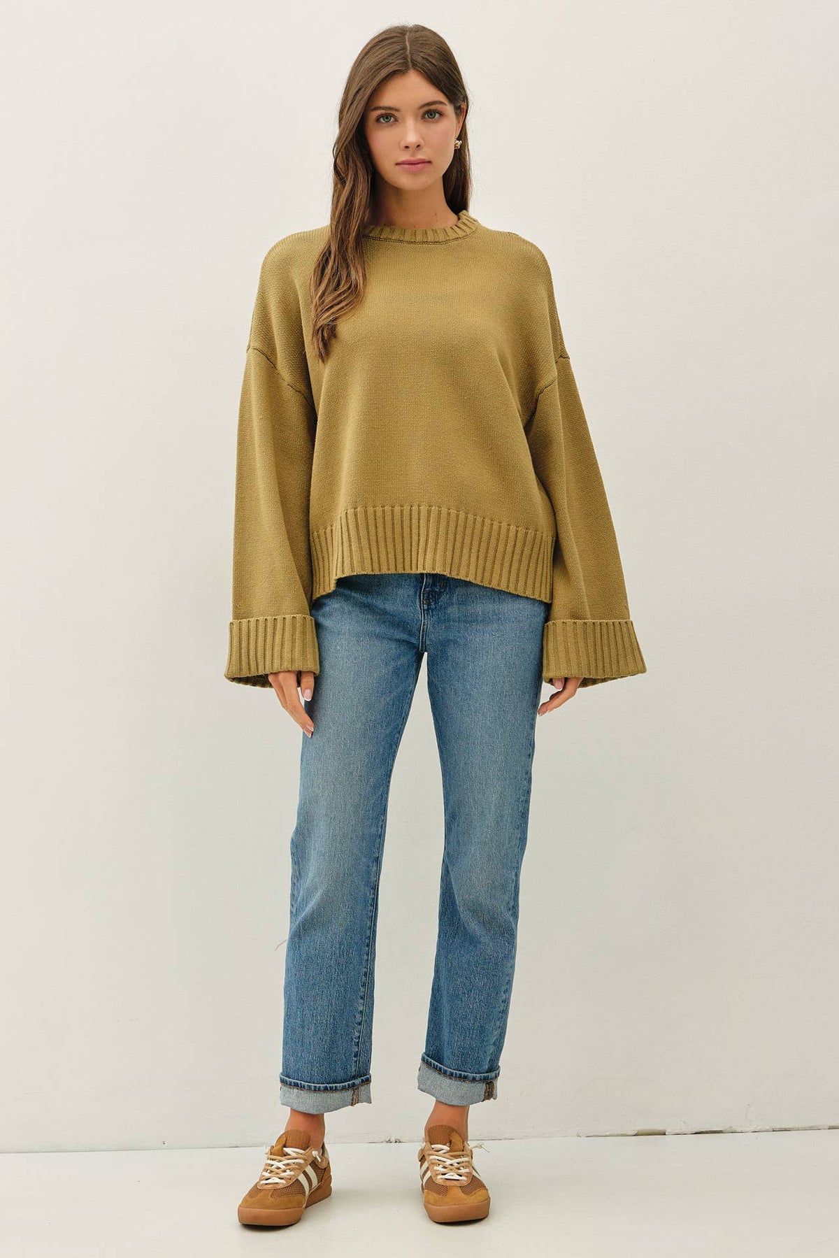 Wide Cuff Sweater