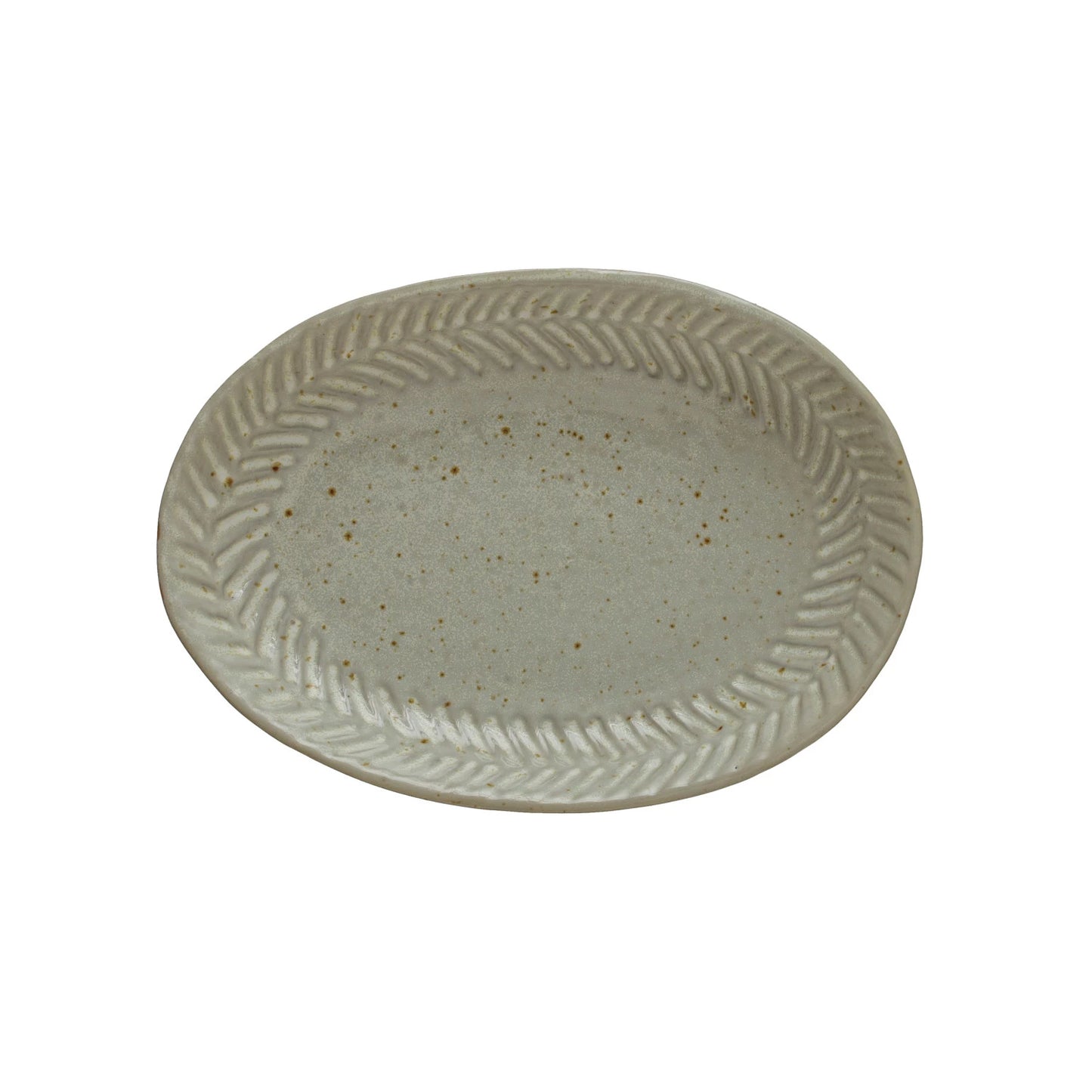 Memphis Stoneware Plate