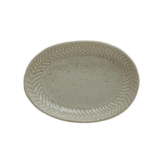Memphis Stoneware Plate
