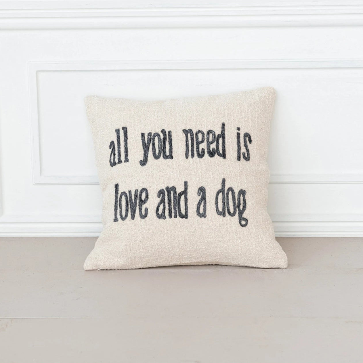 Love and a Dog Pillow