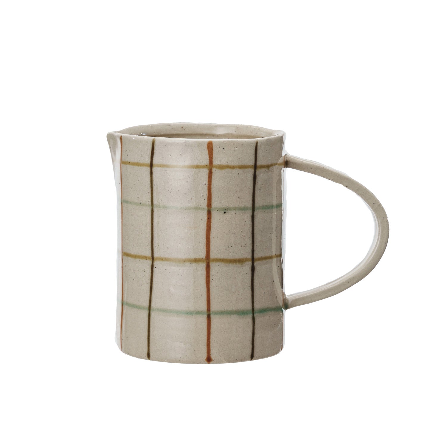 32 oz. Hand-Painted Stoneware Pitcher (Each One Will Vary)
