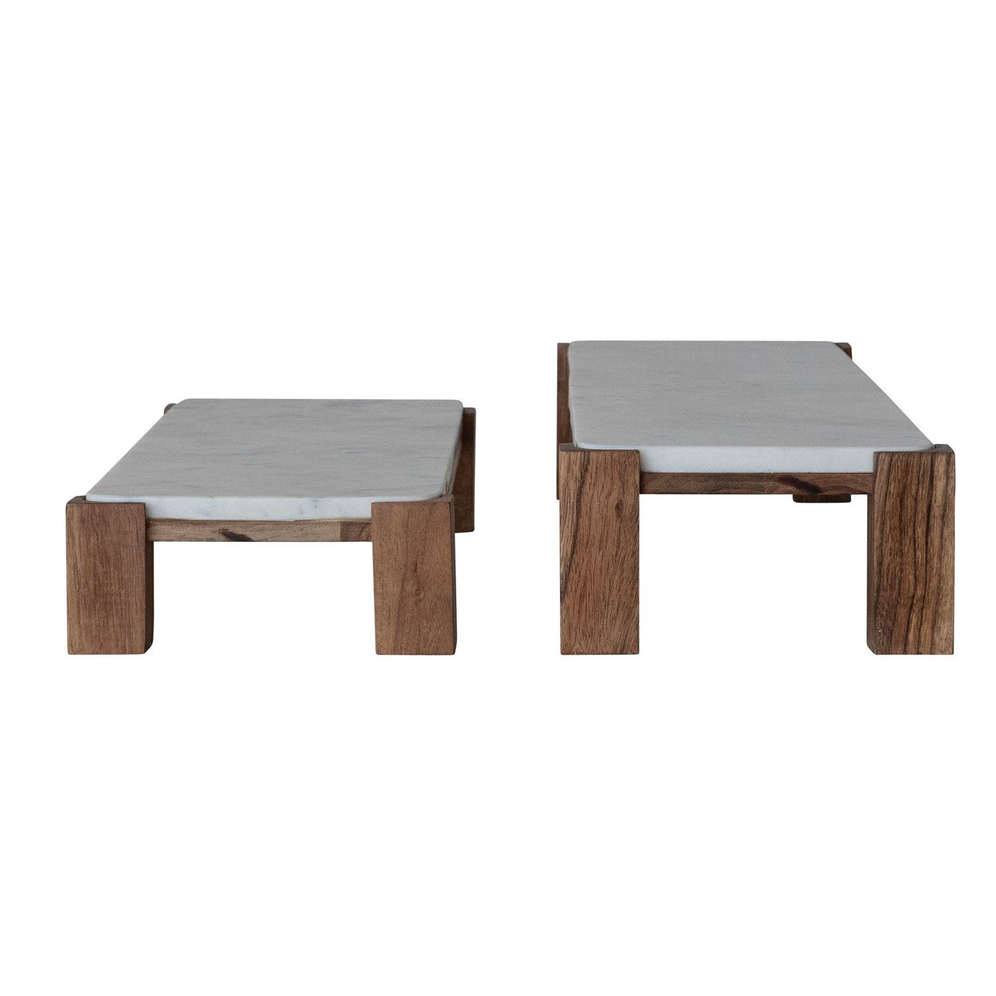 Marble Pedestal Tray
