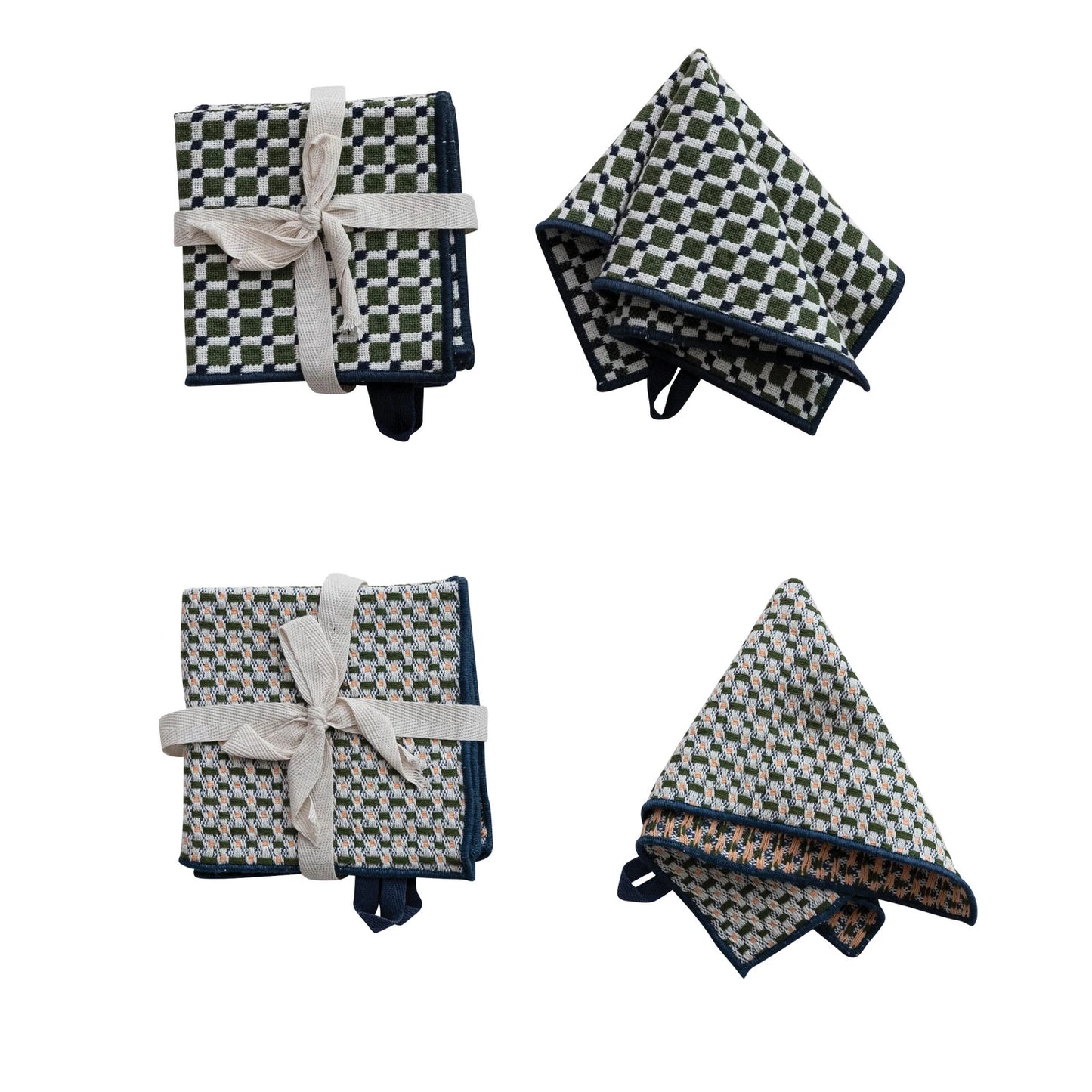 S/3 Woven Cotton Dishcloths