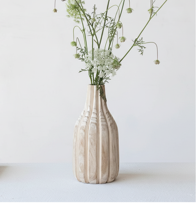 Paulownia Wood Vase