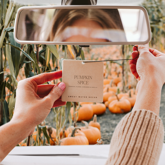 Pumpkin Spice Car Freshener