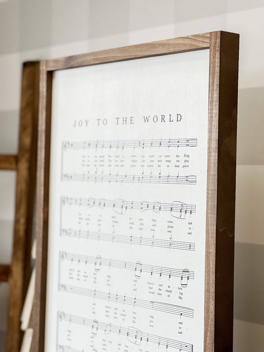 Joy to the World Sign