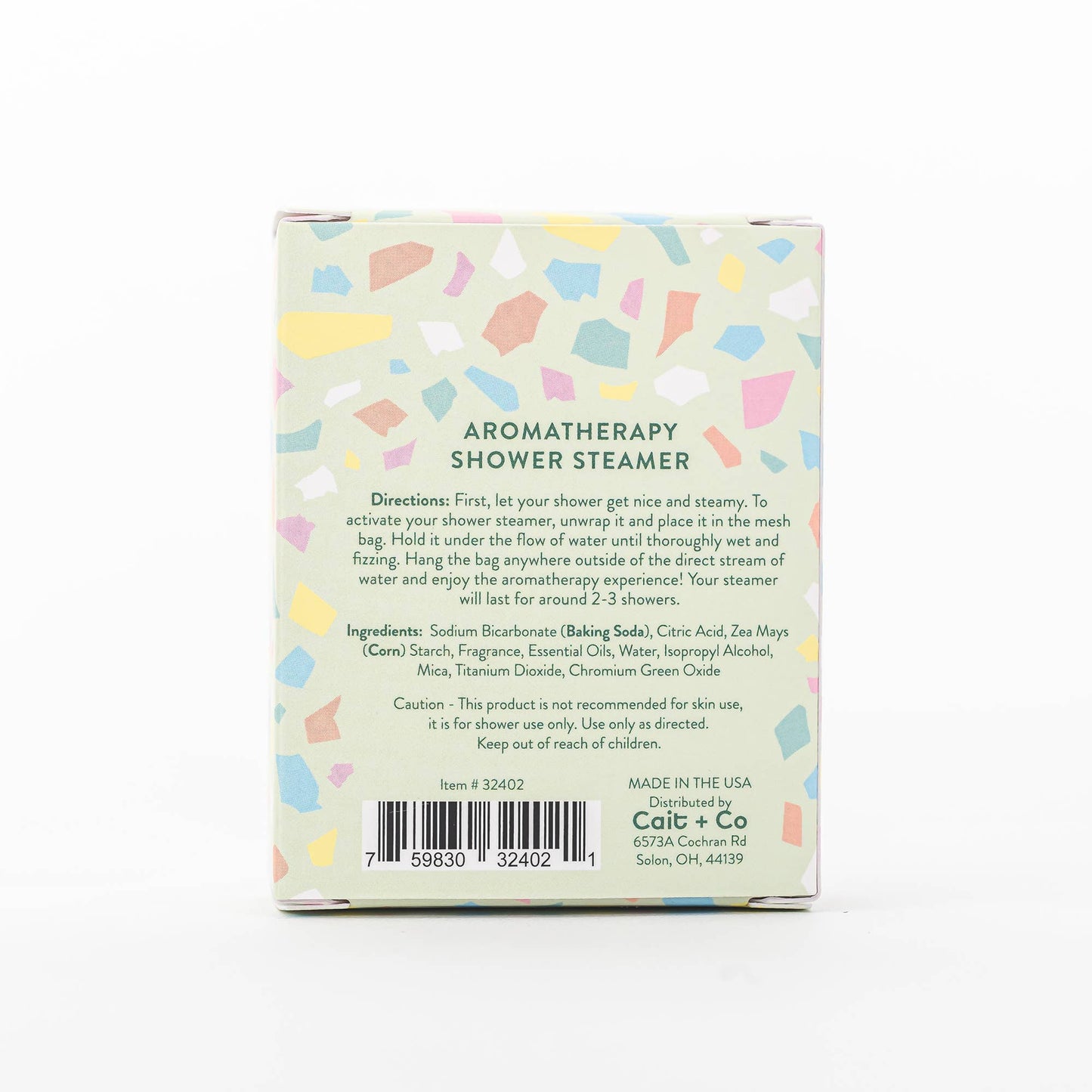 Emerald Shower Steamer