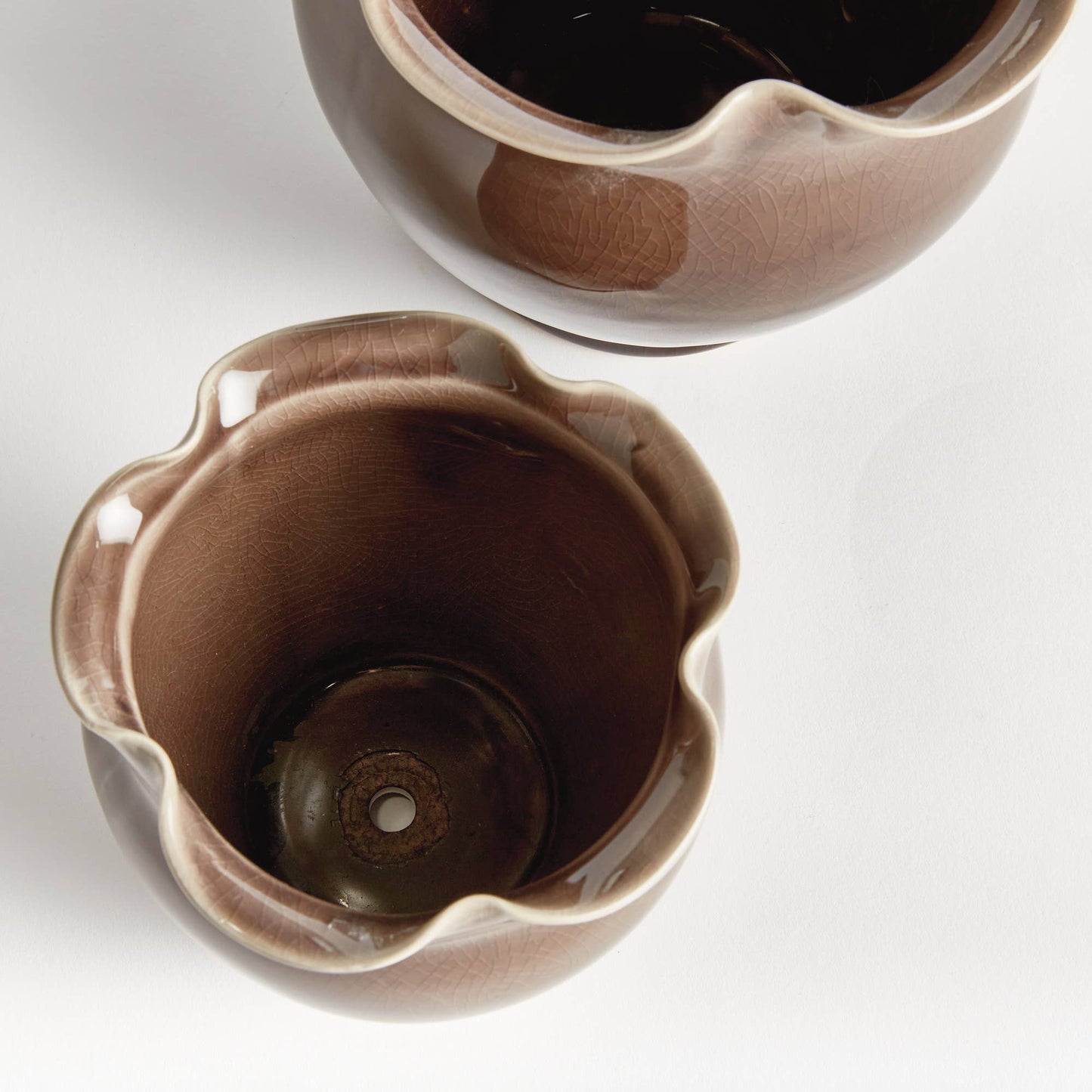 Brownstone Ceramic Pot