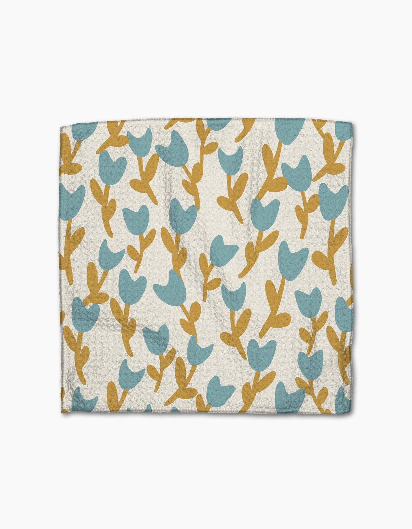 S/3 Polka Dot Blooms Dishcloths