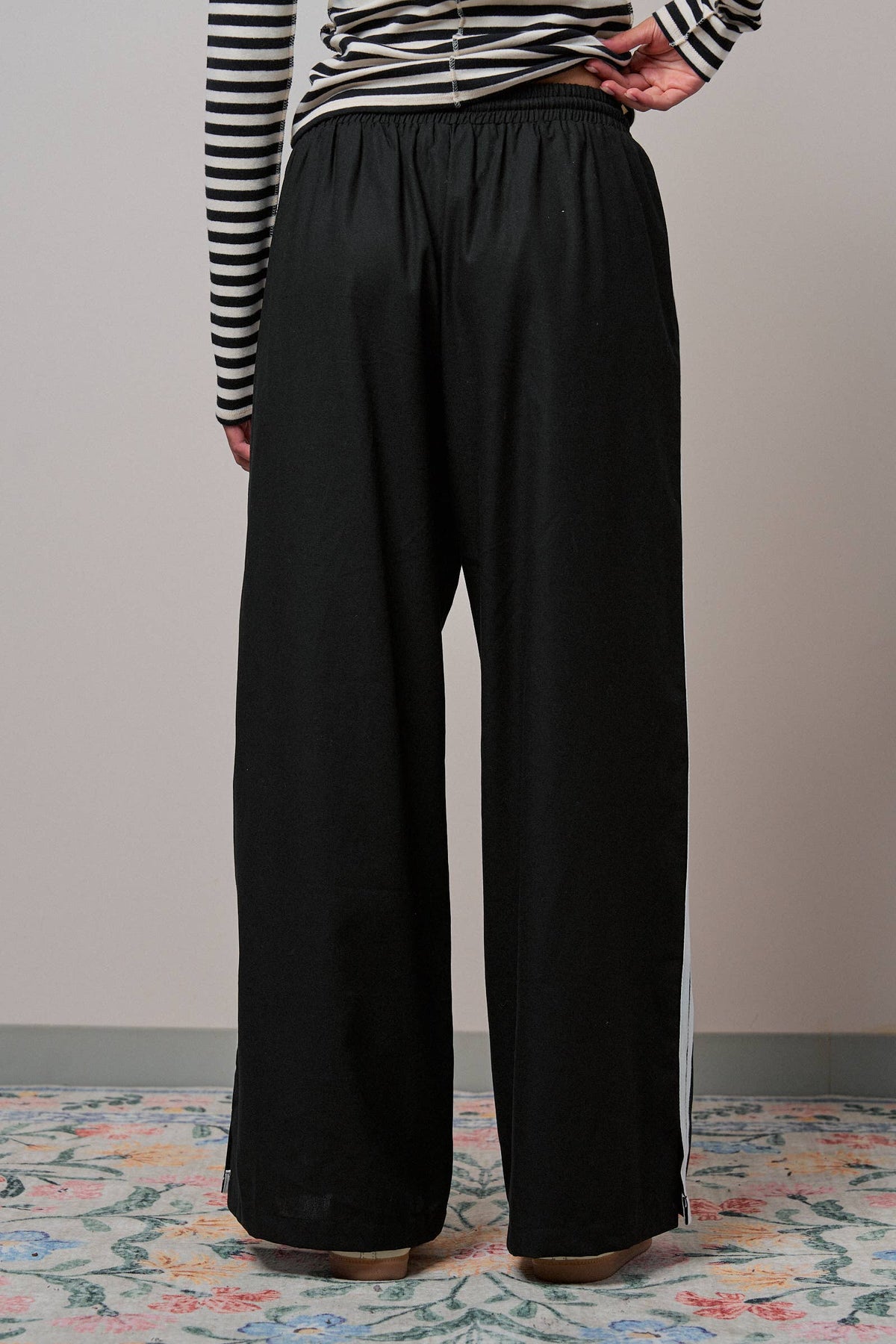 Linen Track Pants