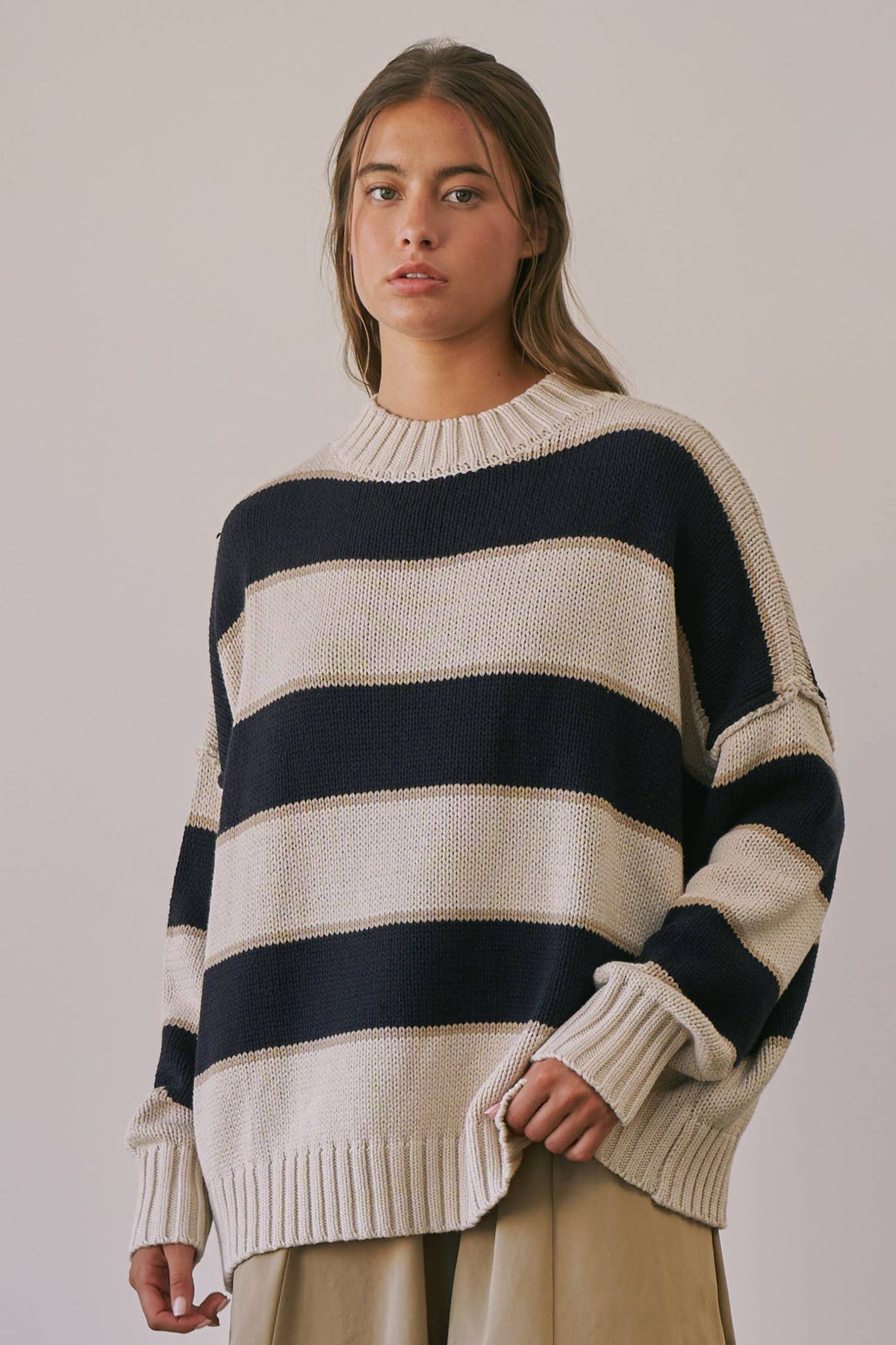 Eliza Stripe Sweater