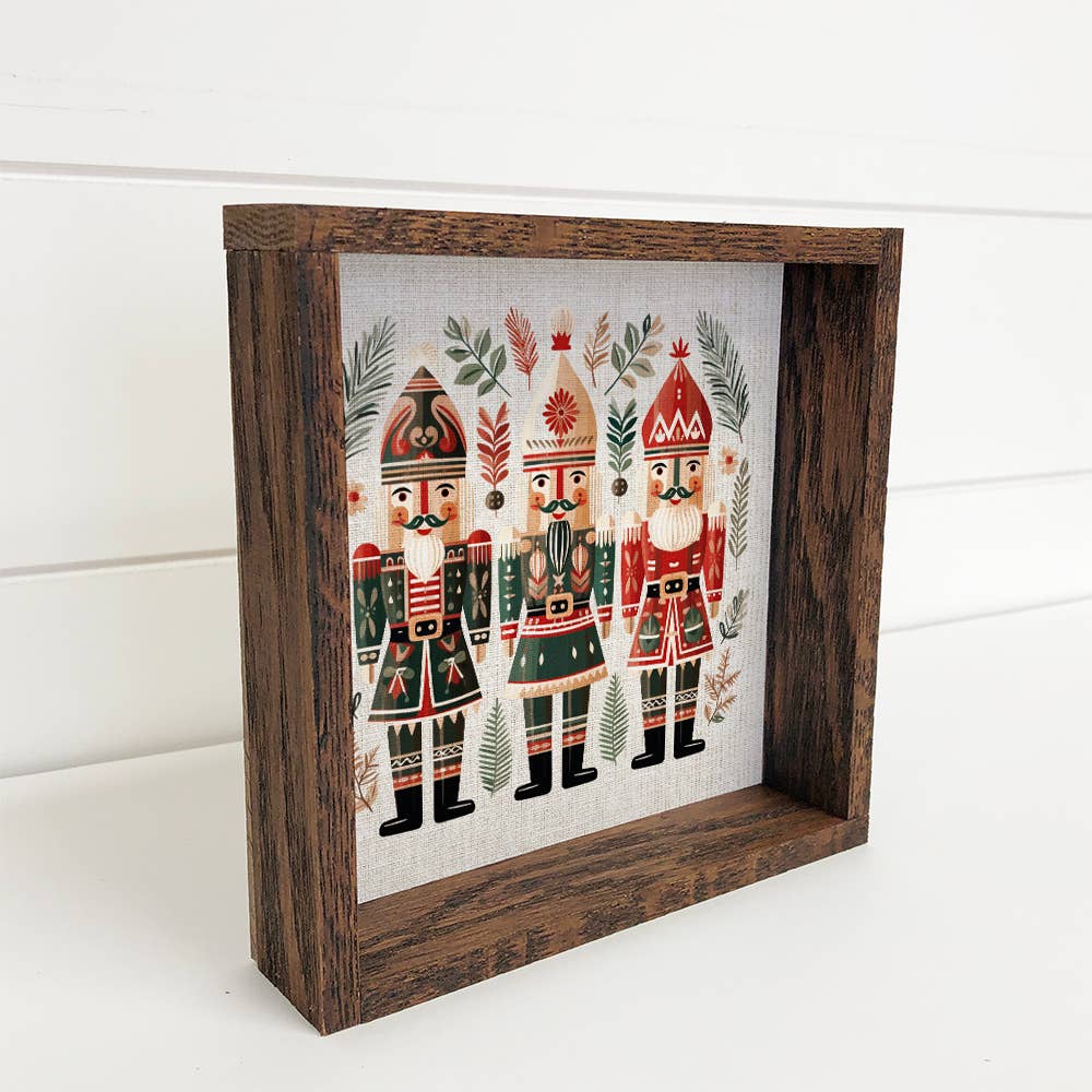 Winter Nutcracker Print