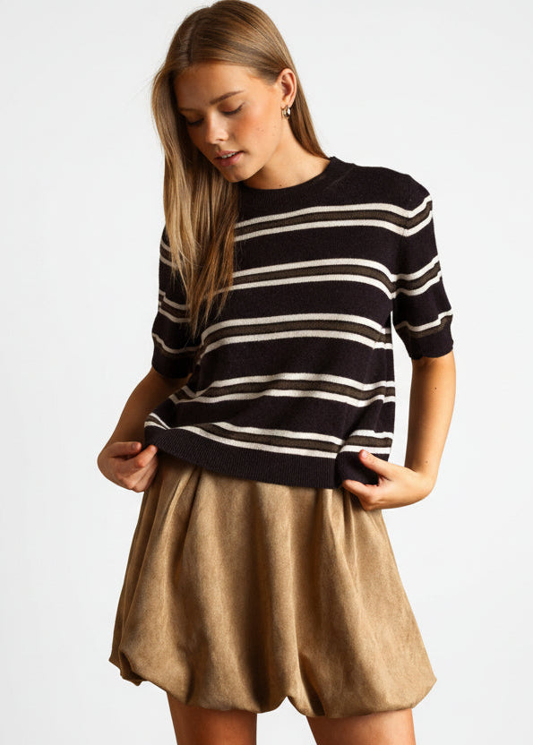 Poppy Stripe Sweater