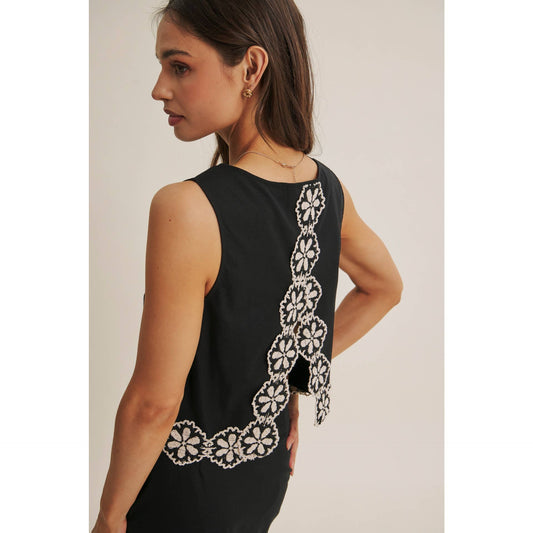 Crochet Detail Tank