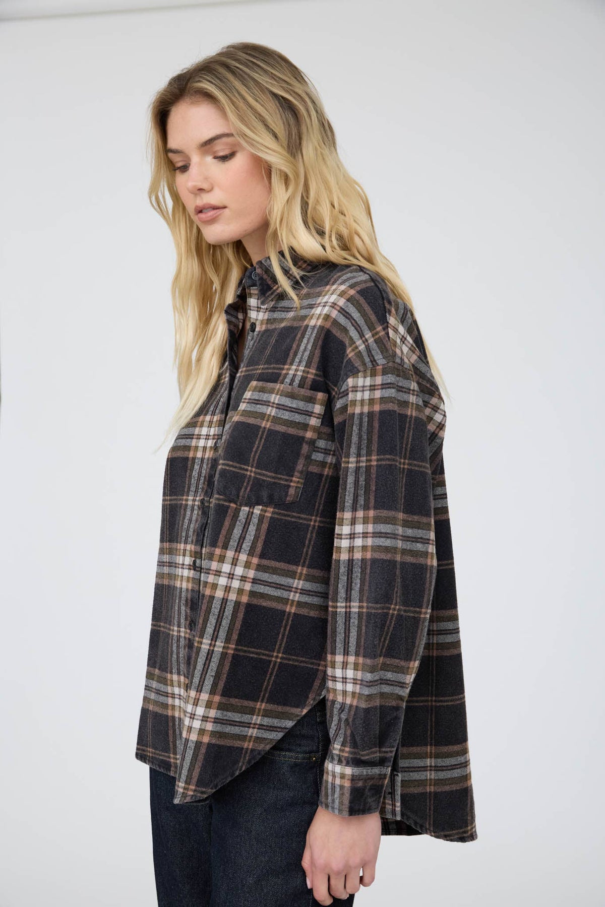 Daily Plaid Top