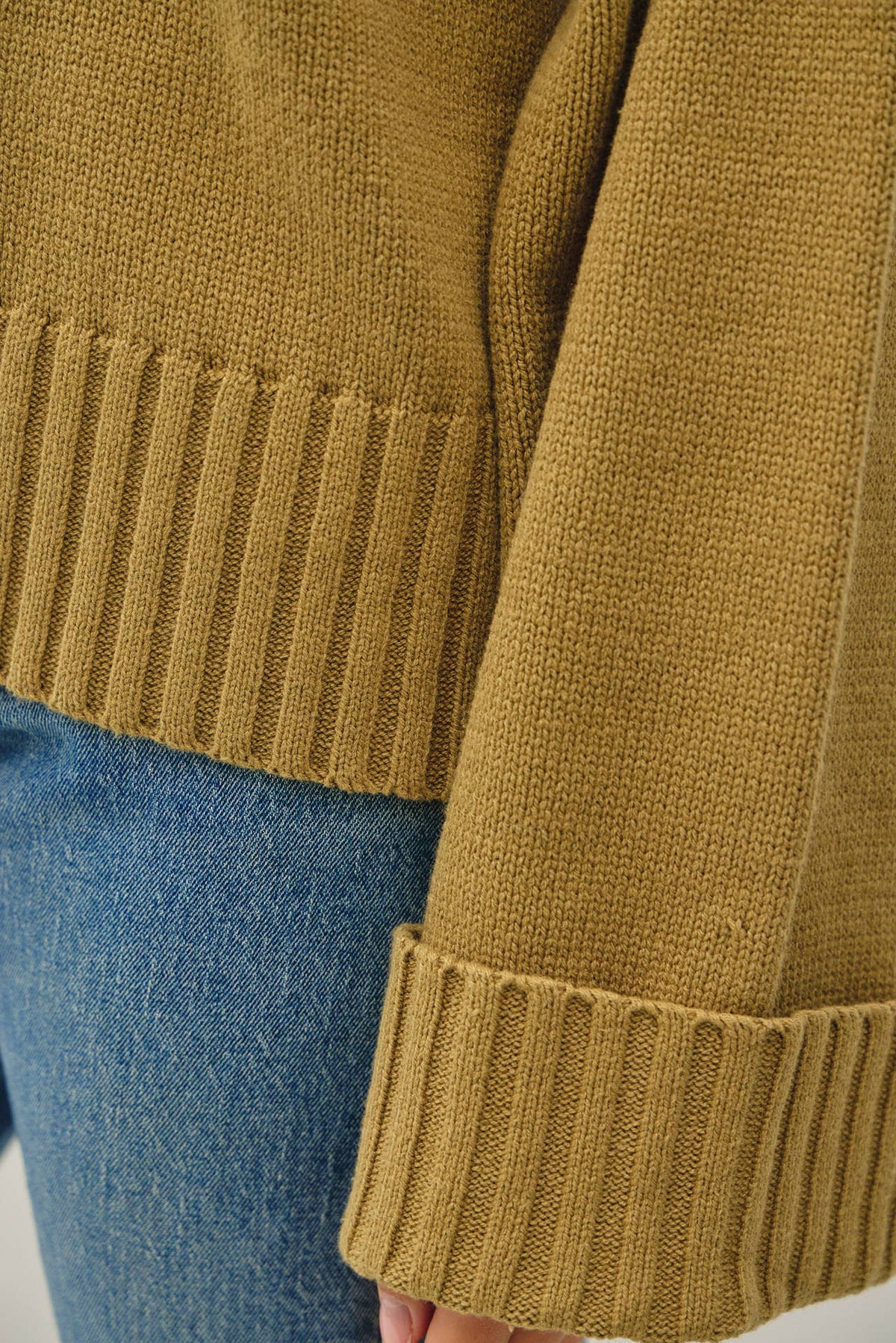Wide Cuff Sweater
