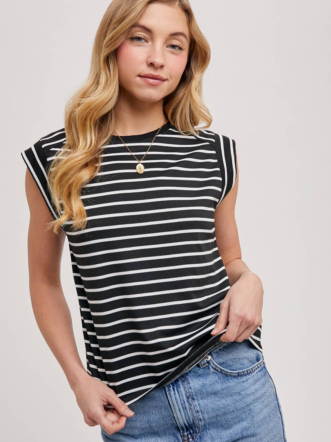 Roma Stripe Tee