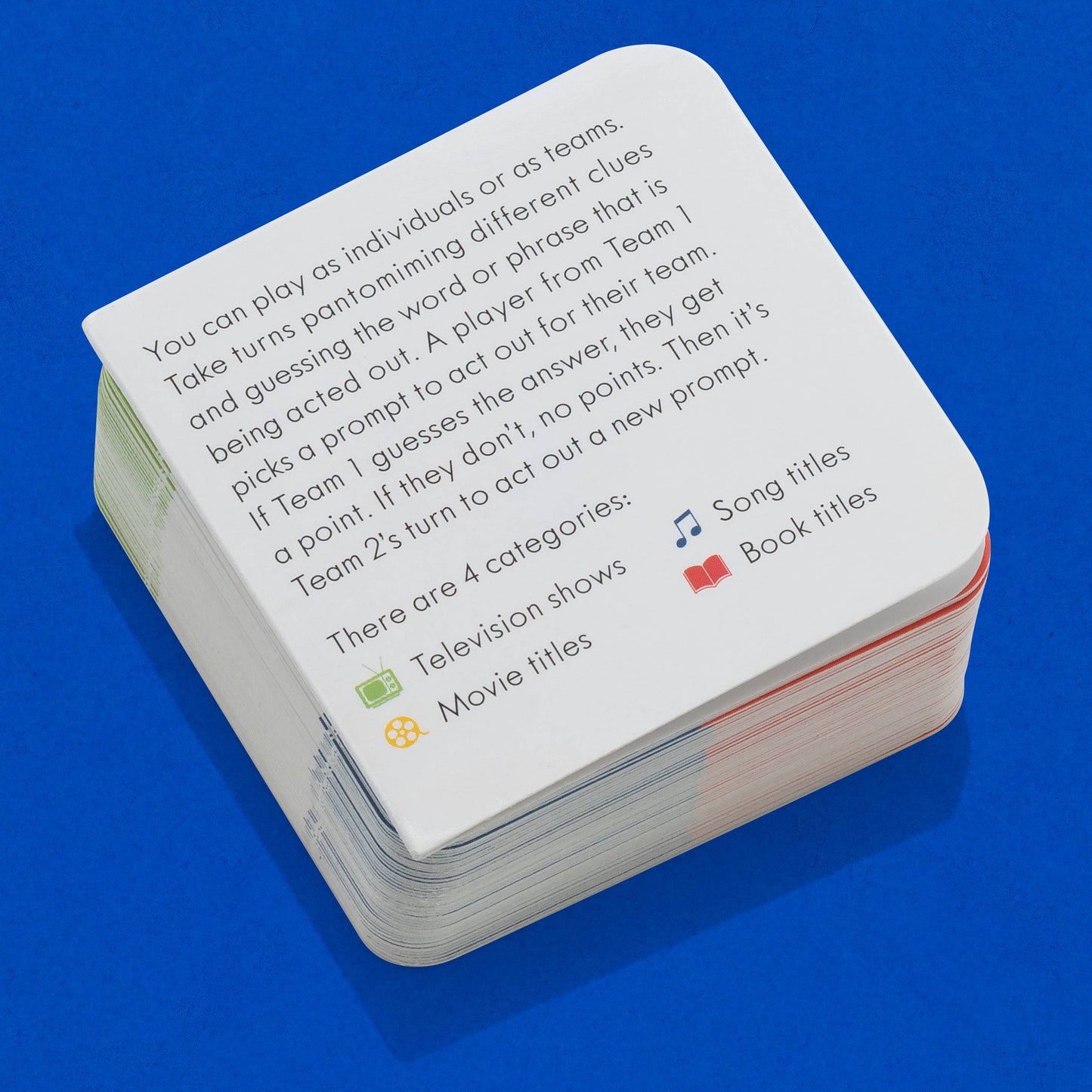 Charades Game Tin