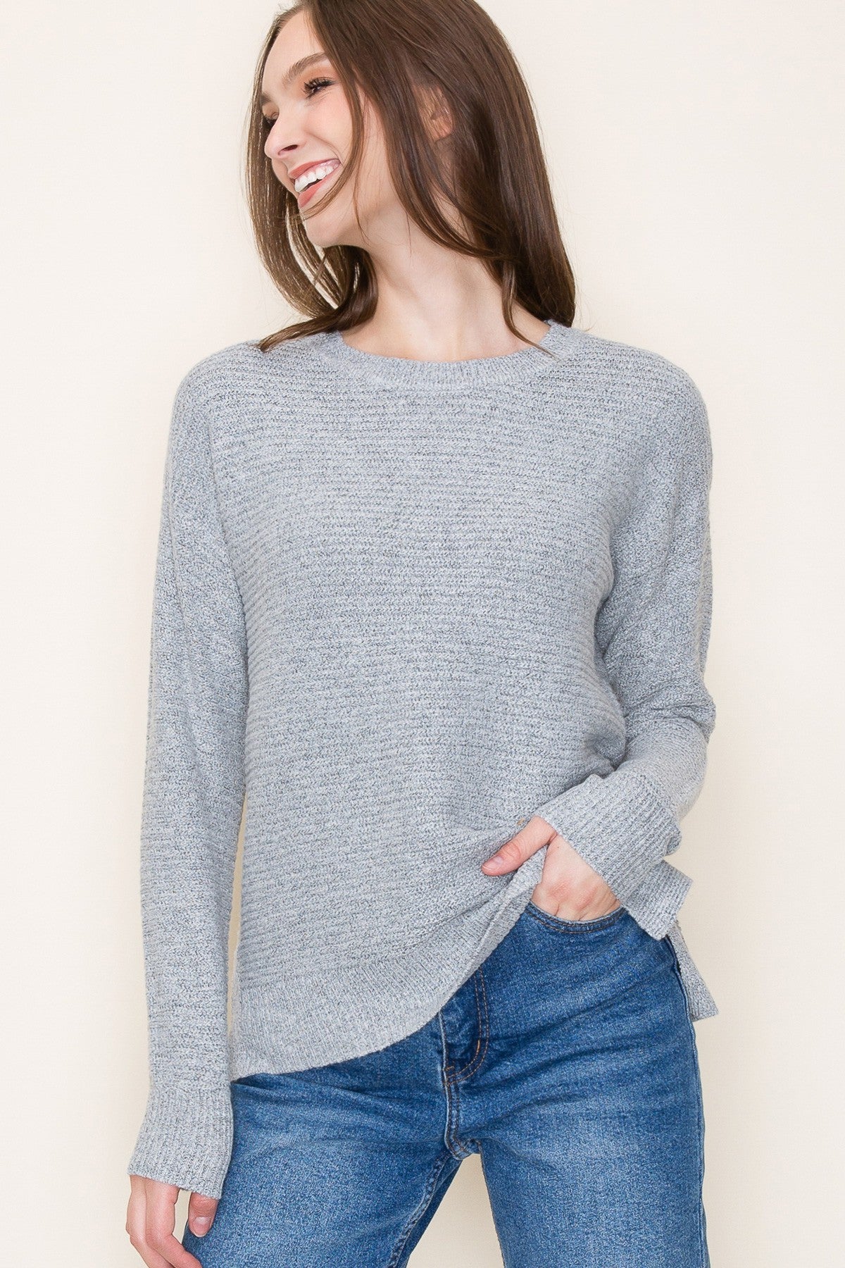 Hollie Ribbed Sweater - 2 Colors