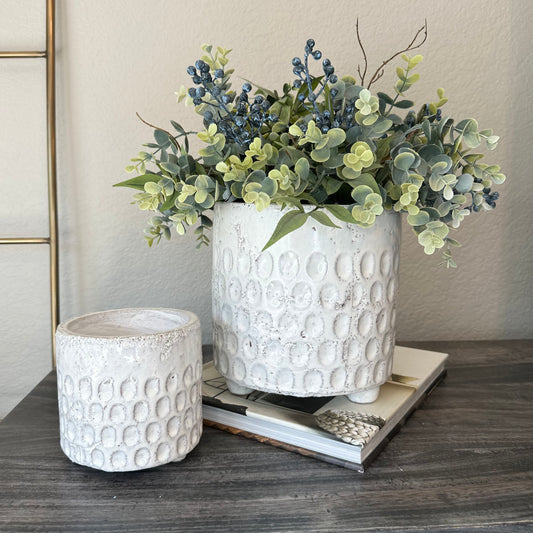 Ceramic Dimple Planter