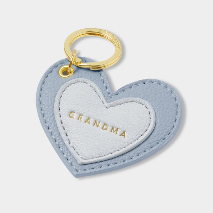 Grandma Heart Keychain