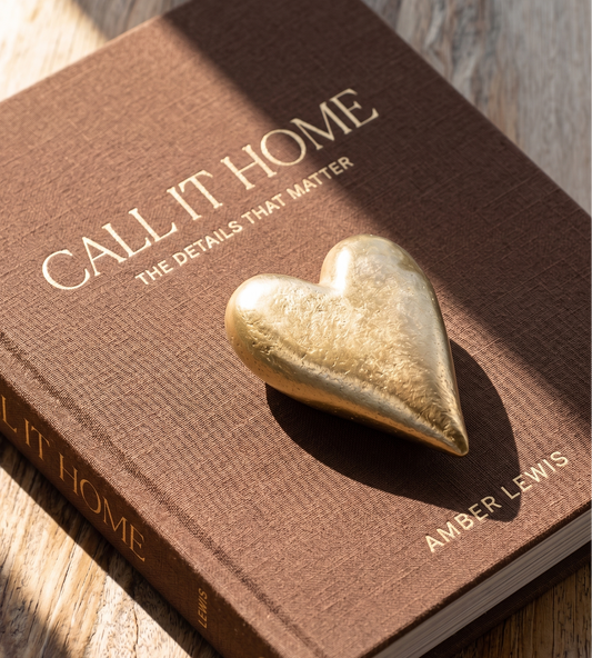 Metal Gold Heart