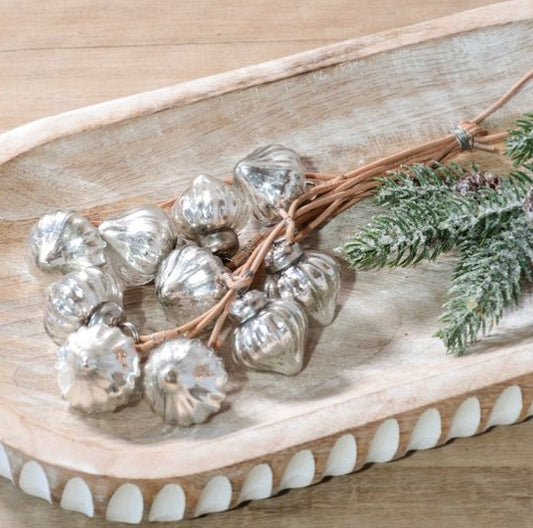 Silver Ornament Bunch