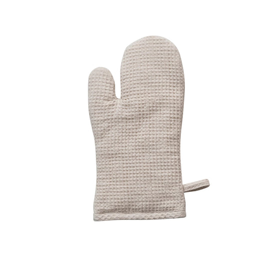 Waffle Knit Oven Mitt