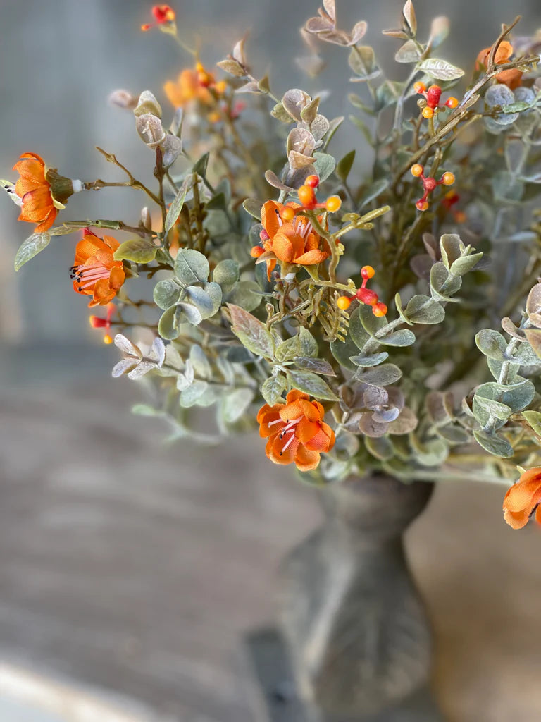 Orange Blooms Bush