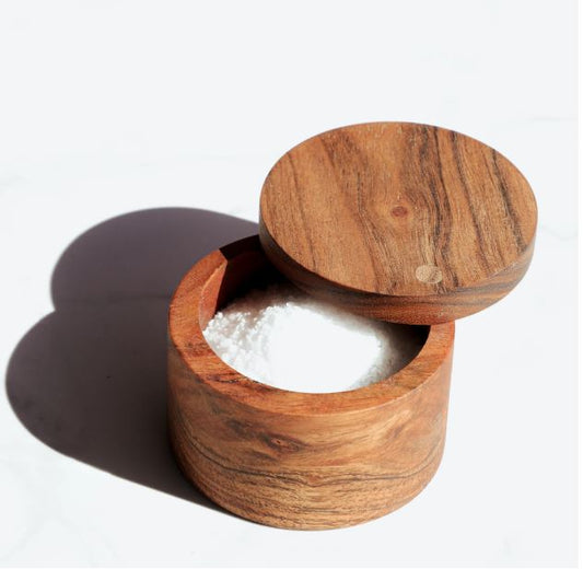 Wood Salt Cellar