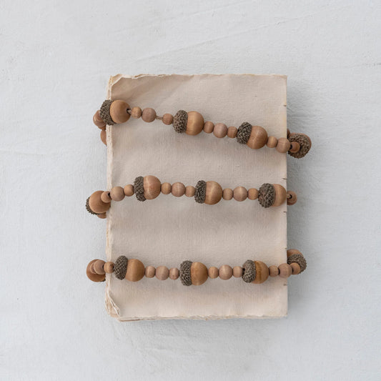 Acorn Bead Garland
