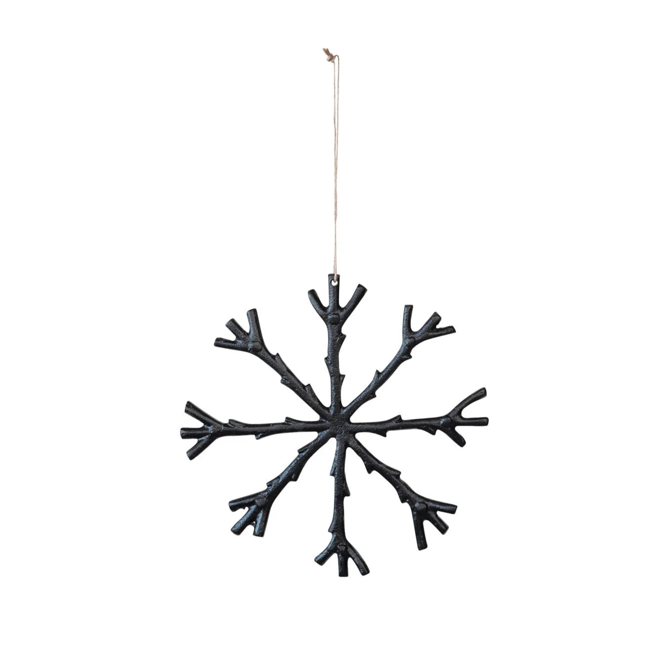 metal snowlake ornament