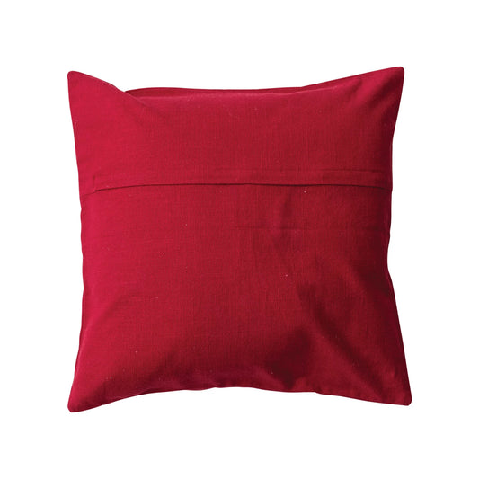 Red Christmas Tree Pillow