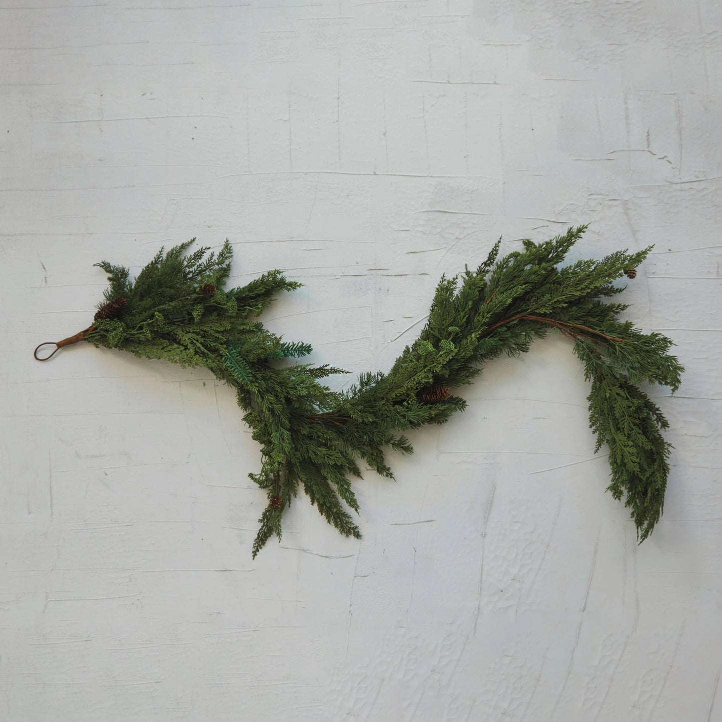 Faux Spruce + Pine Garland