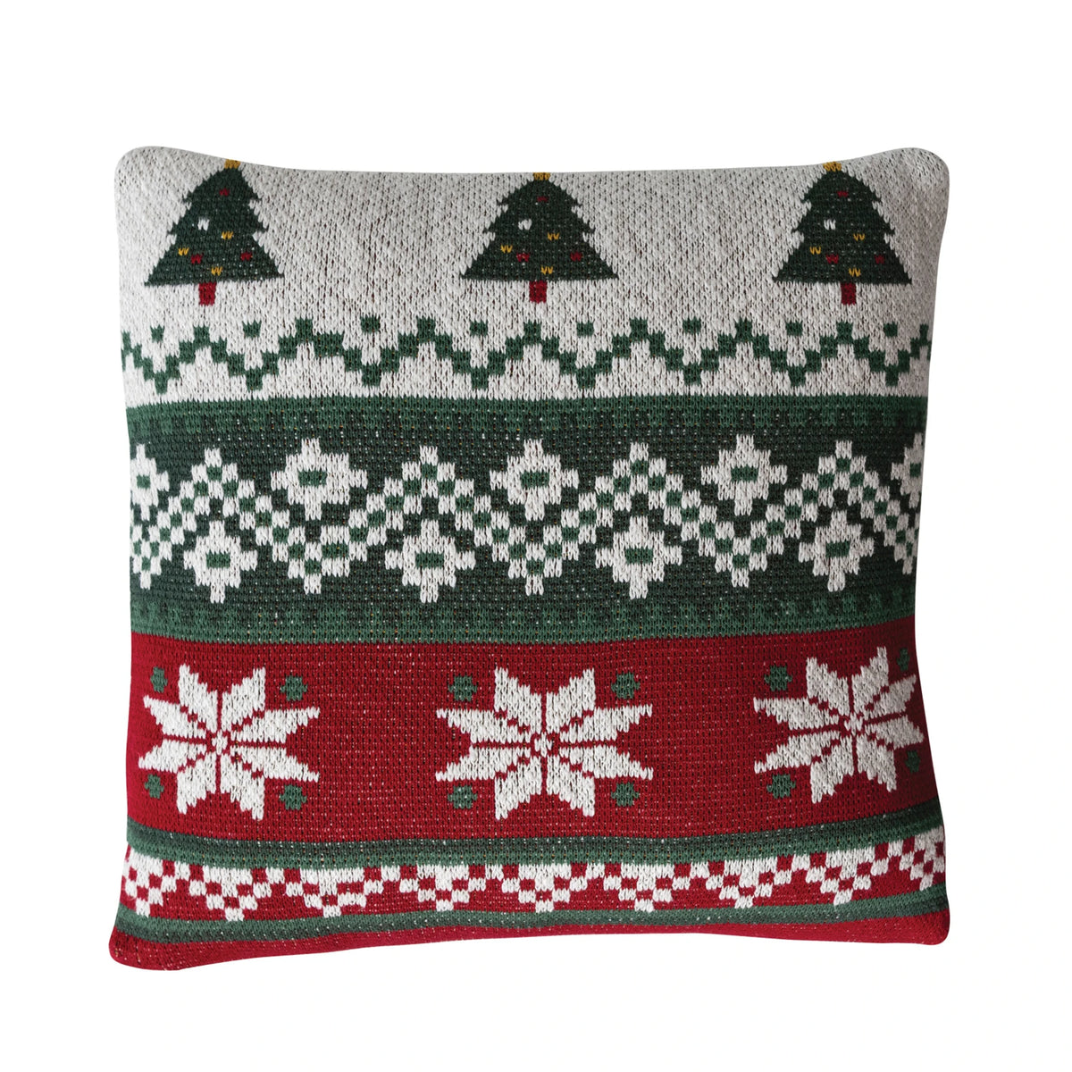 Holiday Fair Isle Pillow