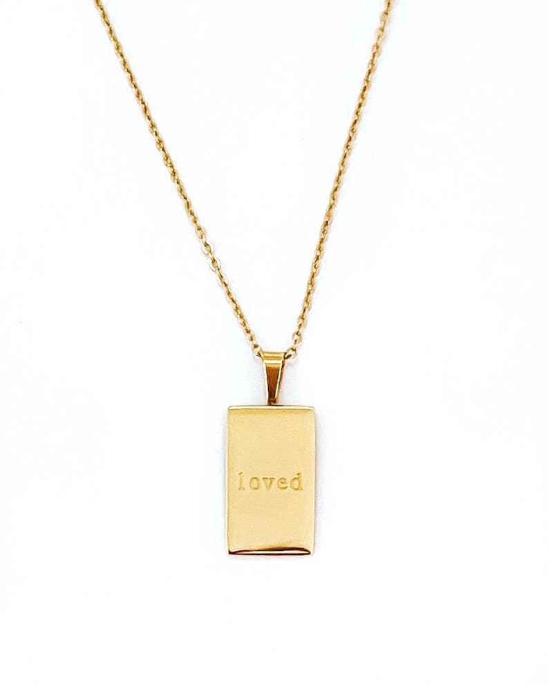Loved Gold Necklace