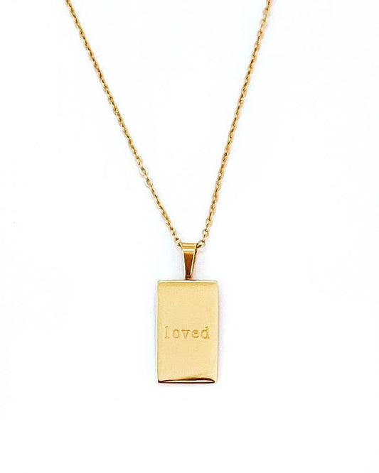 Loved Gold Necklace