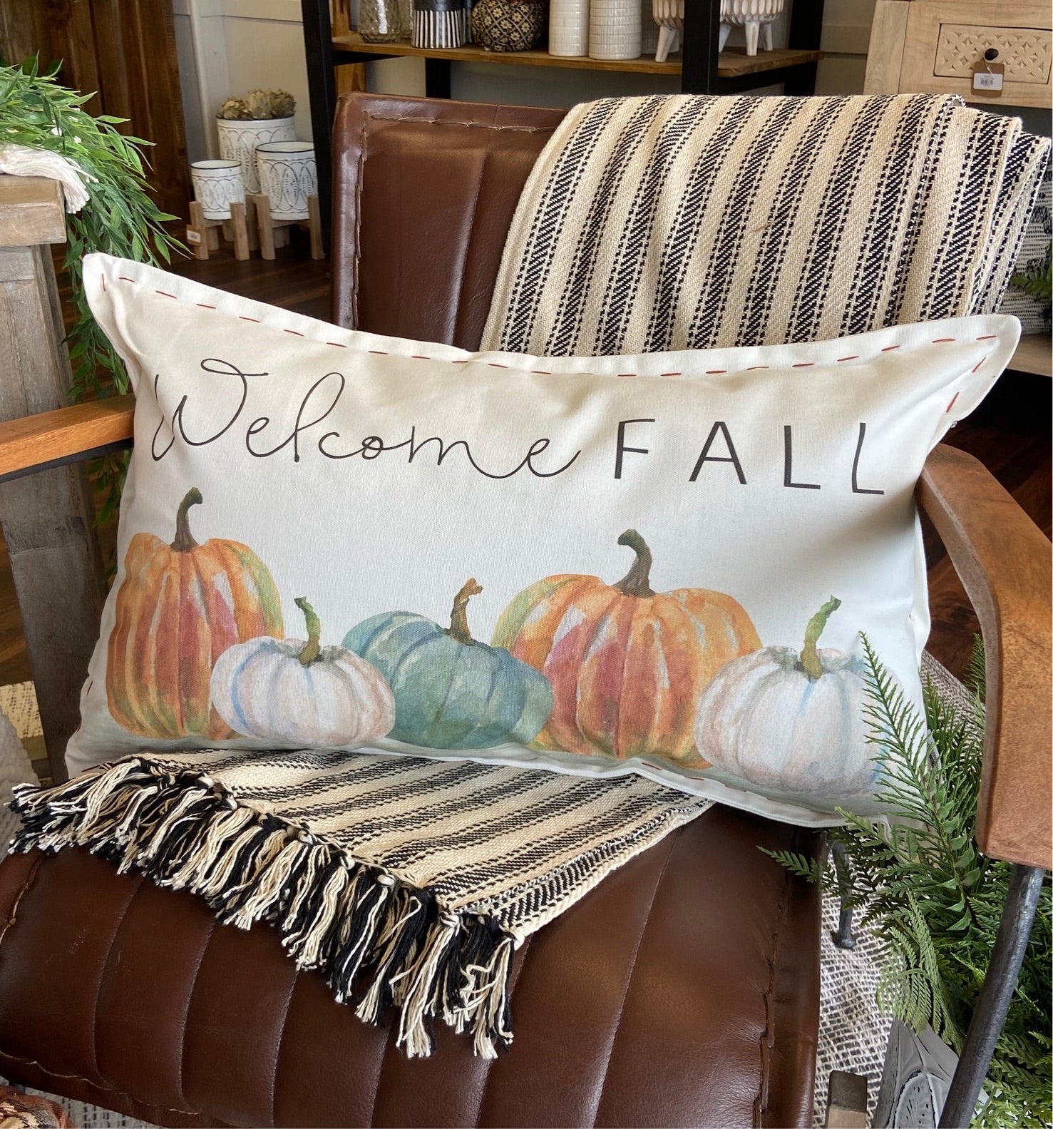 Fall throws and pillows best sale