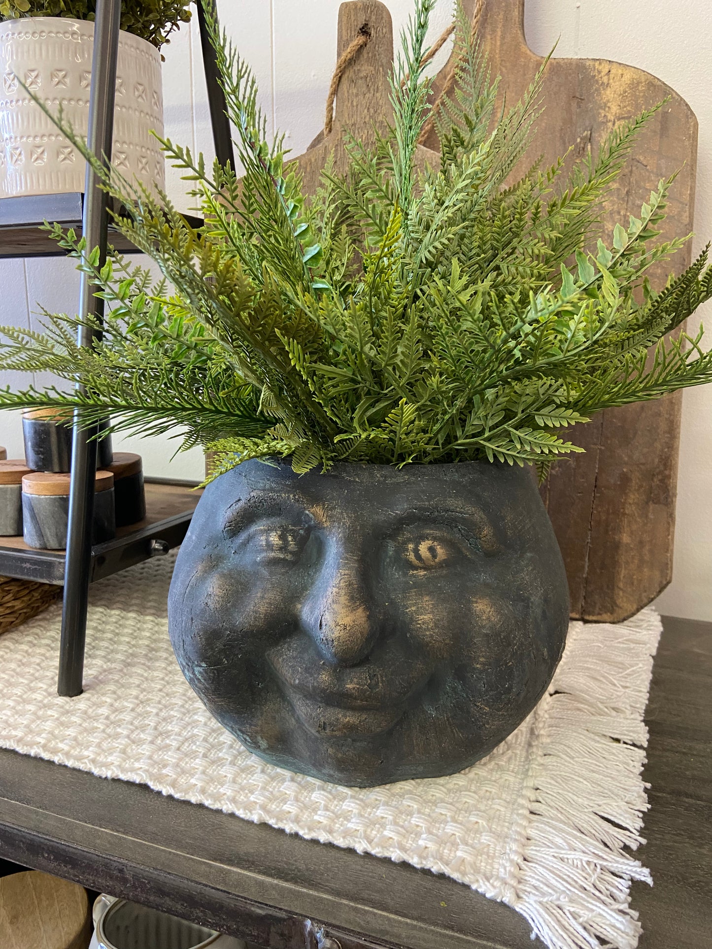 Charcoal Face Planter
