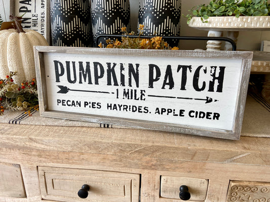 Pumpkin Patch Sign