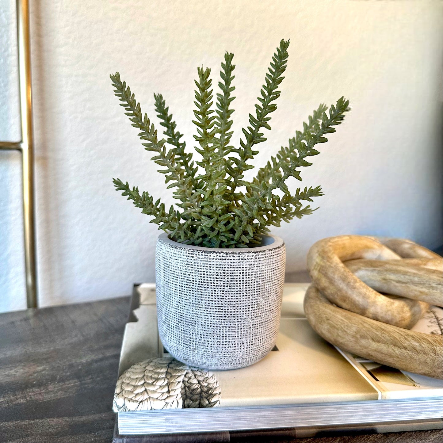 Faux Rosemary Plant