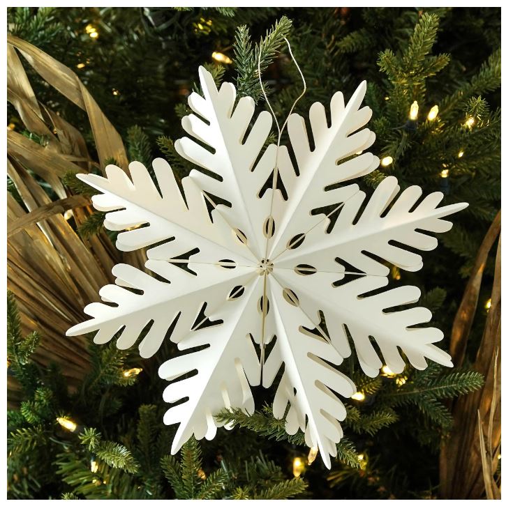 Medium Paper Snowflake