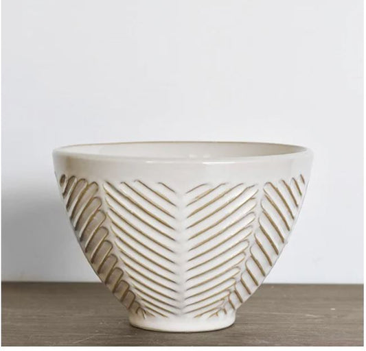 Pattern Ceramic Bowl