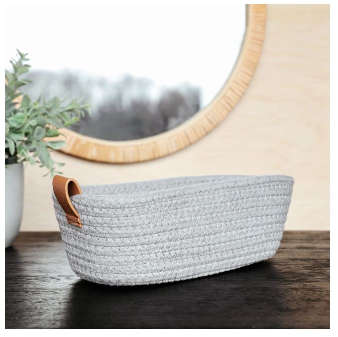 Small Woven Basket - 3 Colors